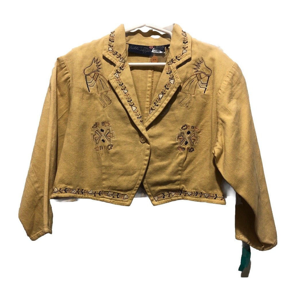 Nikki Saggaro Girls Jacket Size 4 Vintage NWT RARE Western Rodeo Southwestern